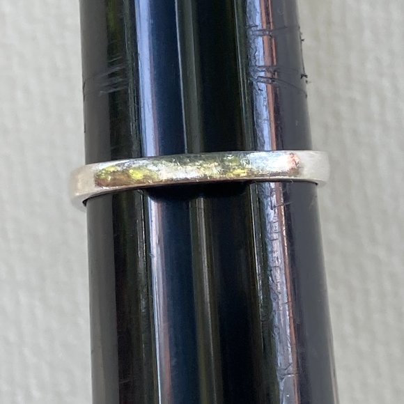 MO onyx and marcasite wrap-around sterling silver ring - Picture 3 of 7